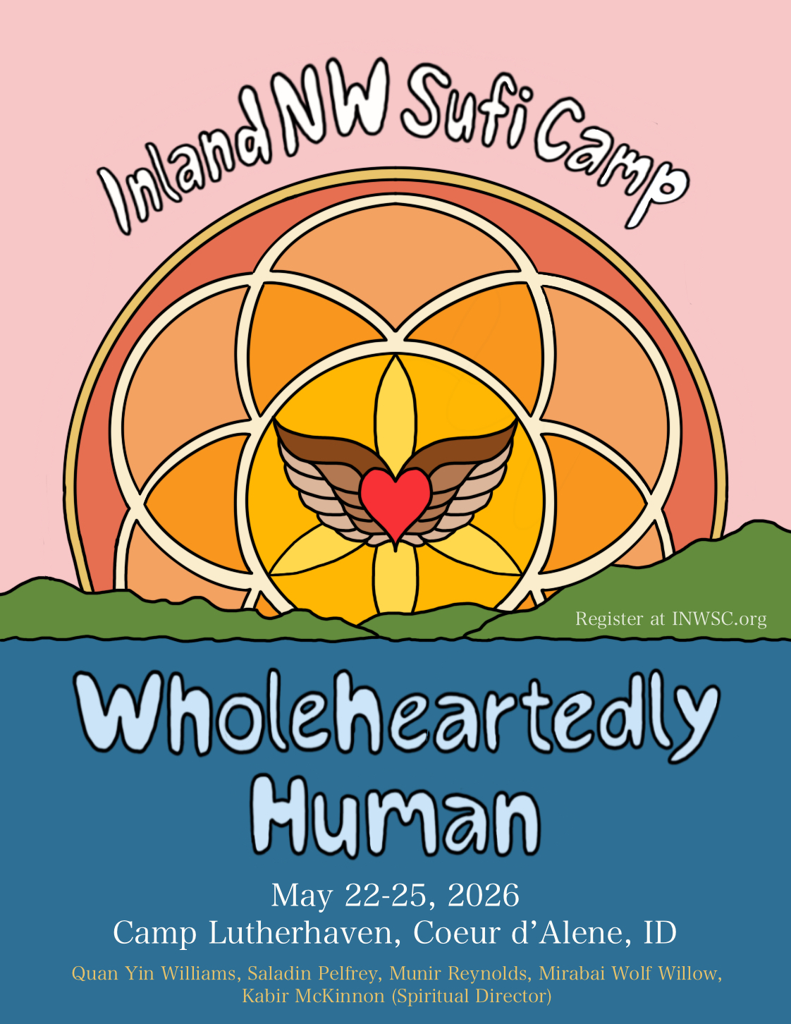 Inland NW Sufi Camp 2026 - Wholeheartedly Human